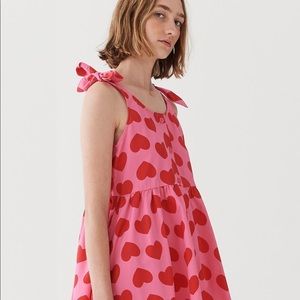Lazy Oaf Heart Repeat Tie Dress